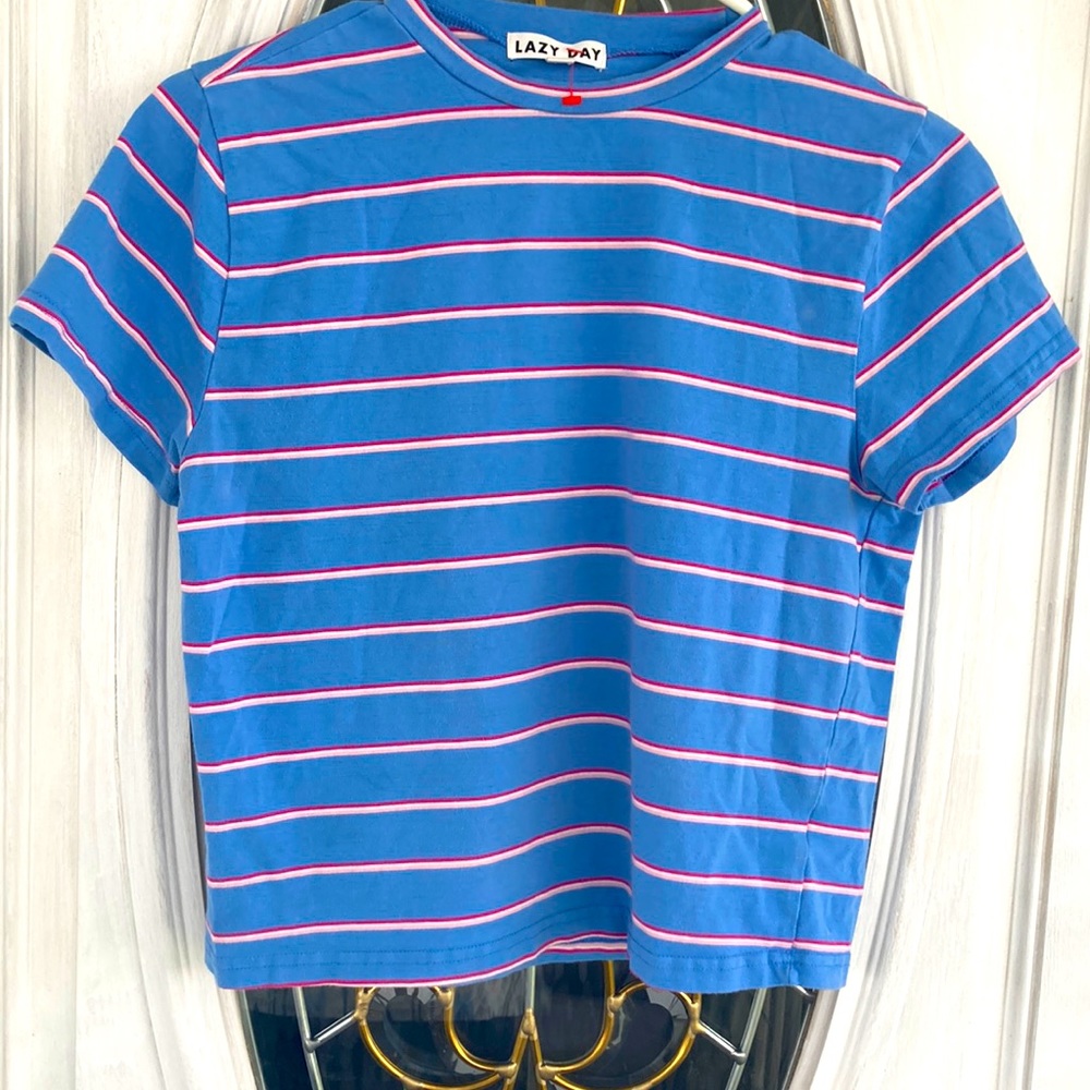 Lazy day medium cropped top